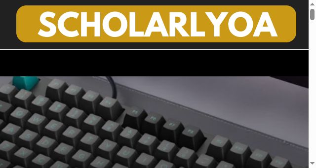 Screenshot of scholarlyo.com