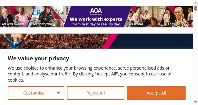 Screenshot of schoolsweek.co.uk