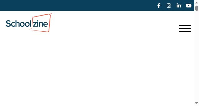 Screenshot of schoolzine.com