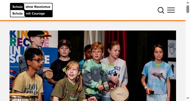 Screenshot of schule-ohne-rassismus.org