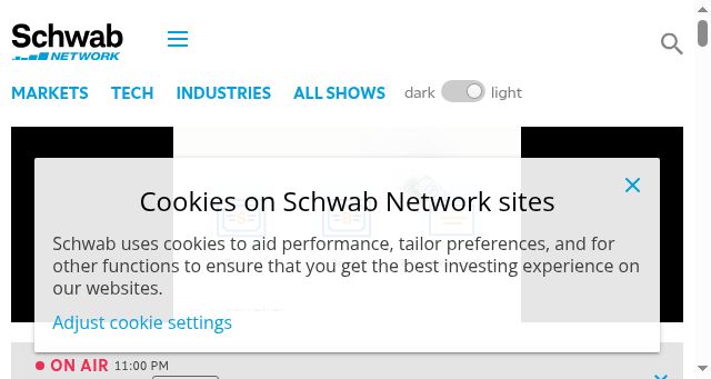 Screenshot of schwabnetwork.com