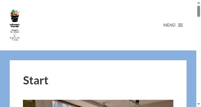 Screenshot of schwarzwurzel.org