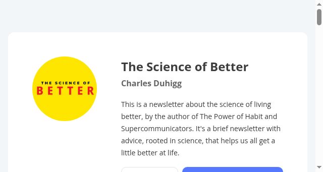Screenshot of scienceofbetter.net