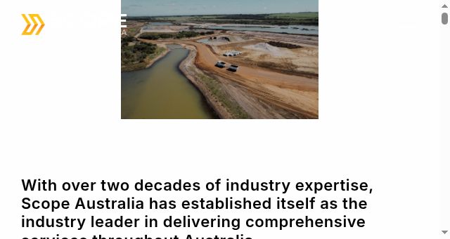 Screenshot of scopeaustralia.com