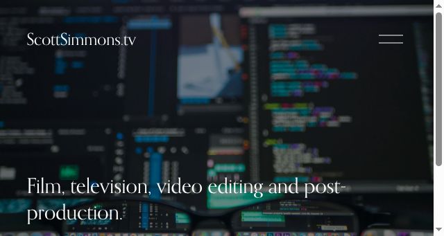 Screenshot of scottsimmons.tv