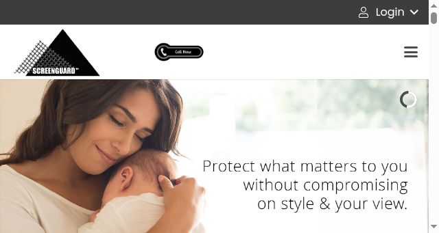 Screenshot of screenguard.com.au