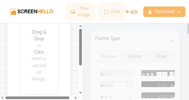Screenshot of screenhello.com
