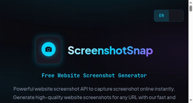 Screenshot of screenshotsnap.com