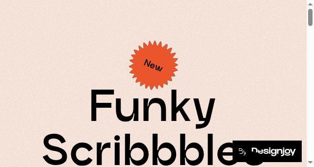 Screenshot of scribbbles.design