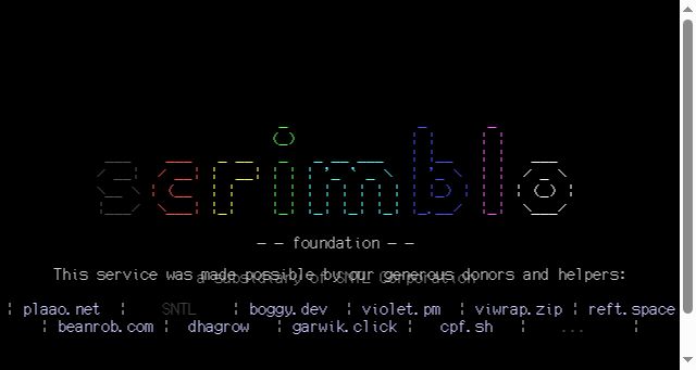 Screenshot of scrimblo.foundation