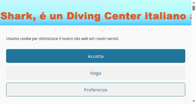 Screenshot of scubaportal.it