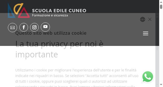 Screenshot of scuolaedilecuneo.it