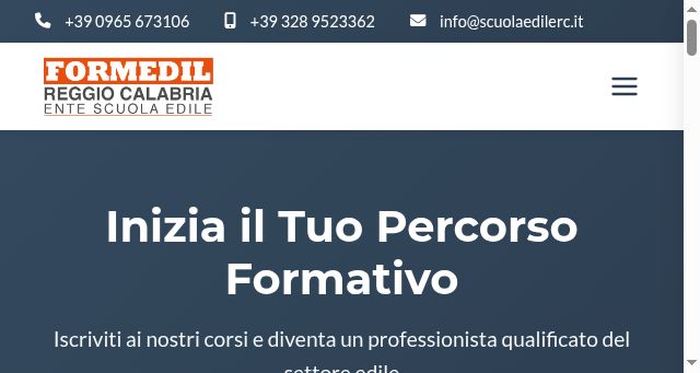 Screenshot of scuolaedilerc.it