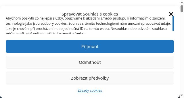 Screenshot of sdic.cz
