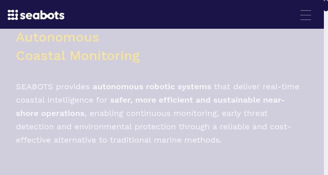 Screenshot of seabots.eu