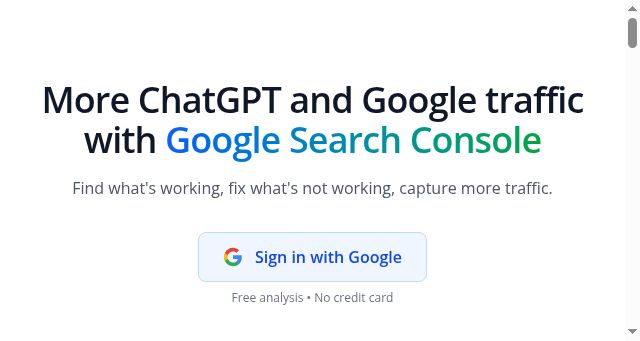 Screenshot of searchconsoleaudit.com