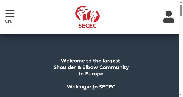 Screenshot of secec.eu
