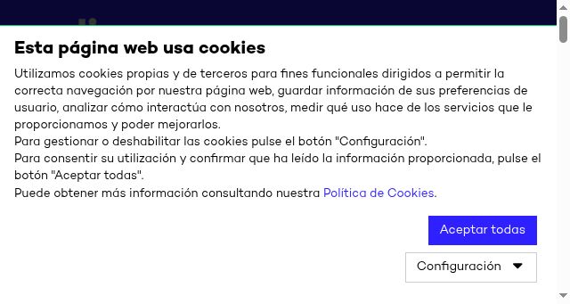 Screenshot of sedigas.es