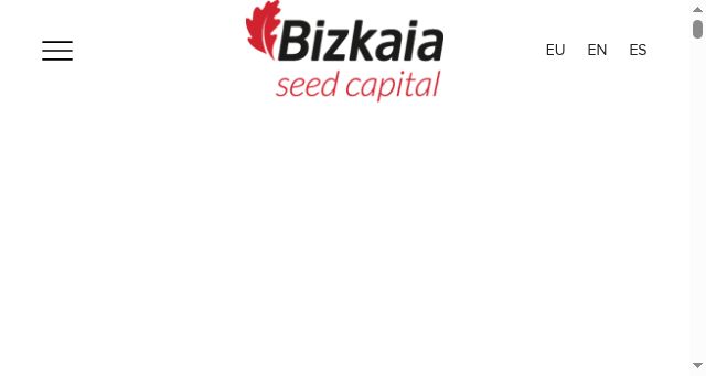 Screenshot of seedcapitalbizkaia.eus