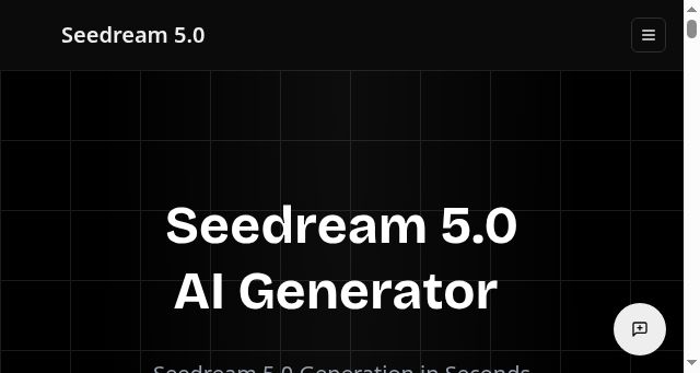 Screenshot of seedream50.com