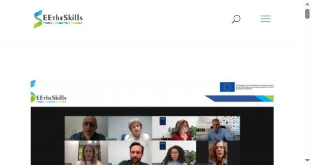 Screenshot of seetheskills.eu