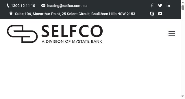 Screenshot of selfco.com.au