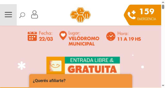 Screenshot of semm.com.uy