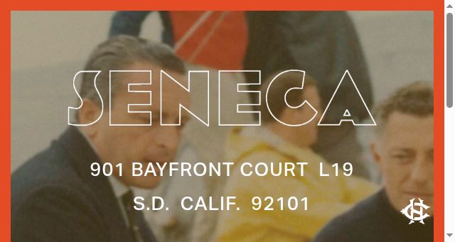 Screenshot of senecatrattoria.com