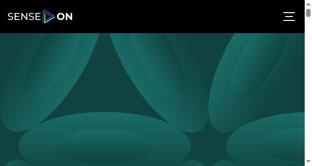 Screenshot of senseon.io