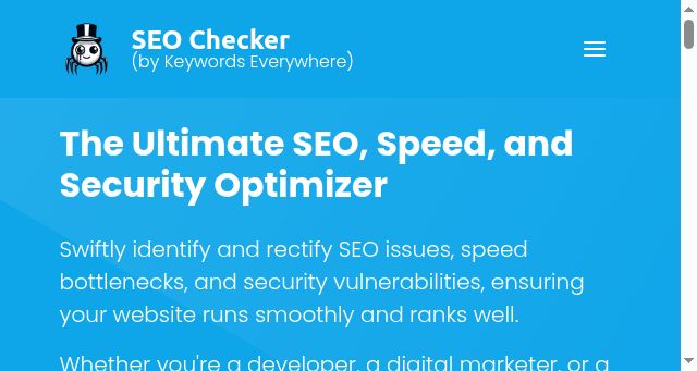 Screenshot of seochecker.io