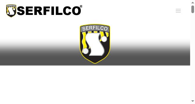 Screenshot of serfilco.com