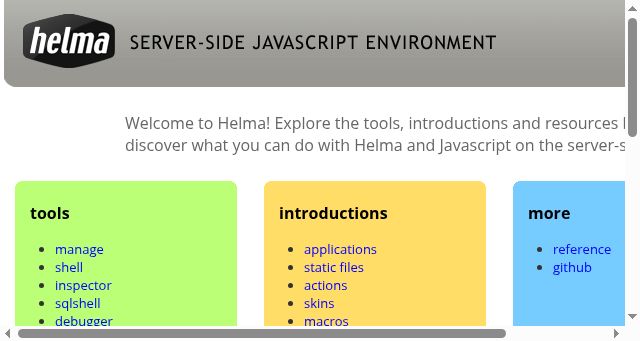 Screenshot of serverjs.org