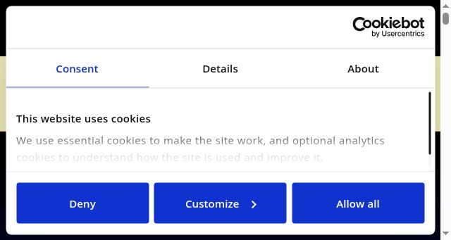 Screenshot of serverpod.dev