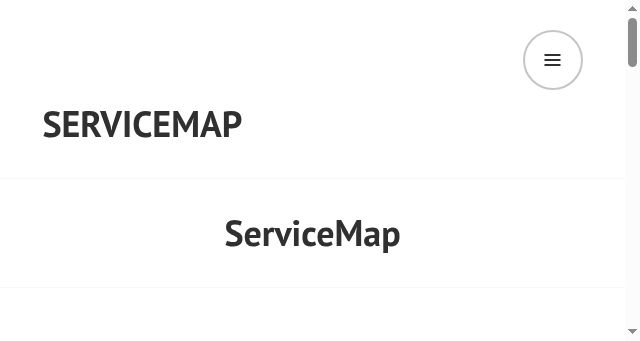 Screenshot of servicemap.at