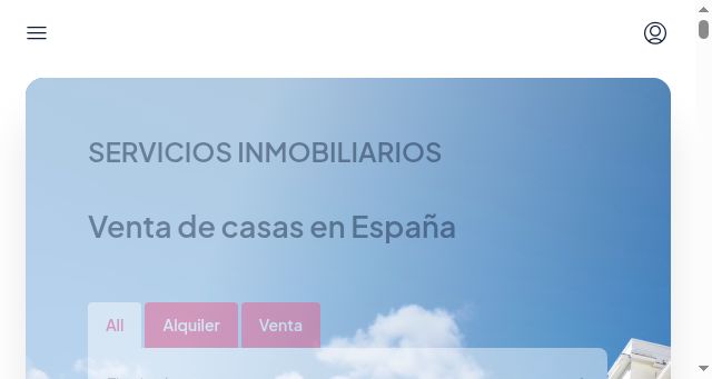 Screenshot of serviciosinmobiliarios.eu