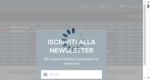 Screenshot of servizioviaggi.it