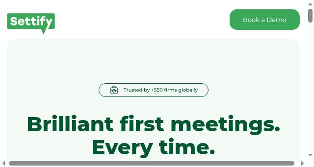 Screenshot of settify.com