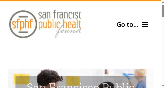 Screenshot of sfphf.org