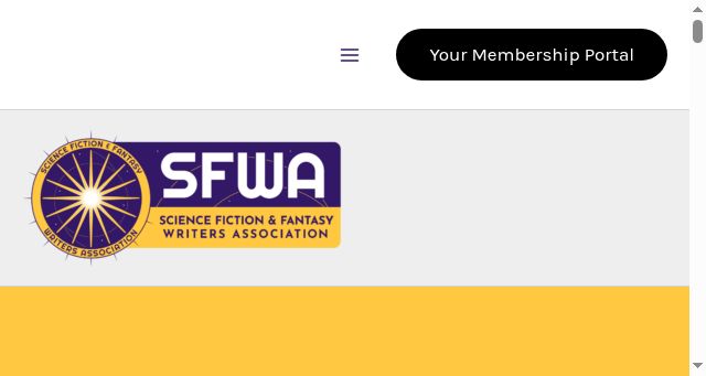 Screenshot of sfwa.org