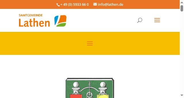 Screenshot of sg-lathen.de