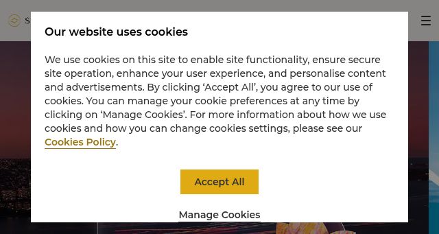 Screenshot of shangri-la.com