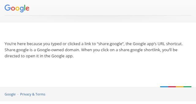 Screenshot of share.google