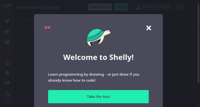 Screenshot of shelly.dev