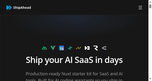 Screenshot of shipahe.ad