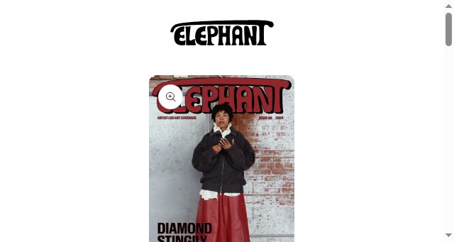 Screenshot of shopelephant.art