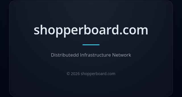 Screenshot of shopperboard.com