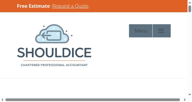 Screenshot of shouldicecpa.com