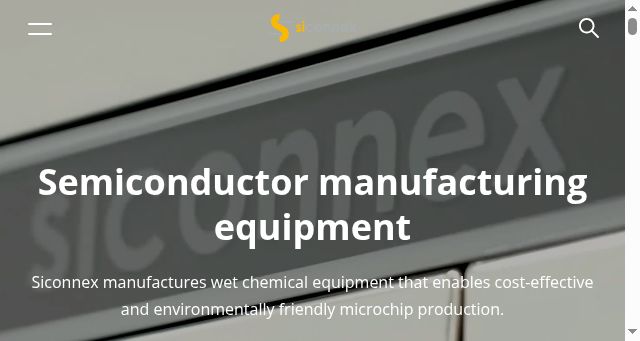 Screenshot of siconnex.com