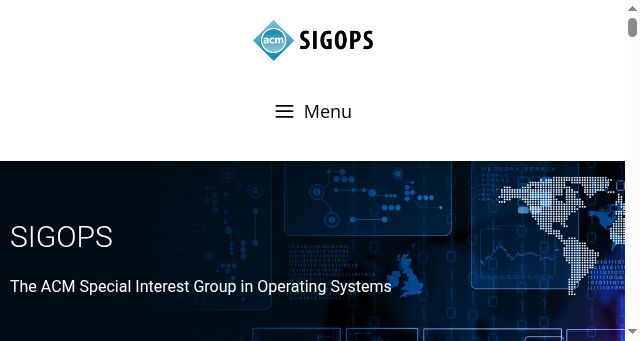 Screenshot of sigops.org