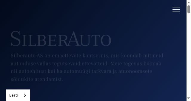 Screenshot of silberauto.ee